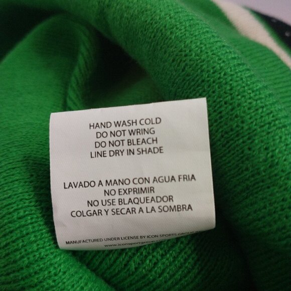 Icon Sports Mexico Cuff Pom Beanie Color Green & Black Official One-Size Hat New - Picture 10 of 13